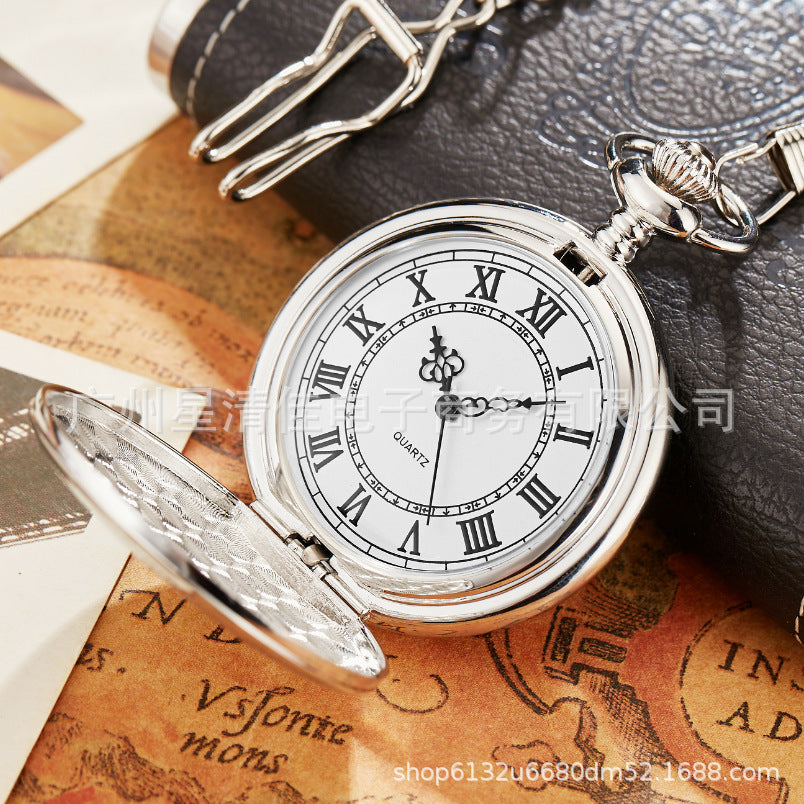 Silver pocket watch
