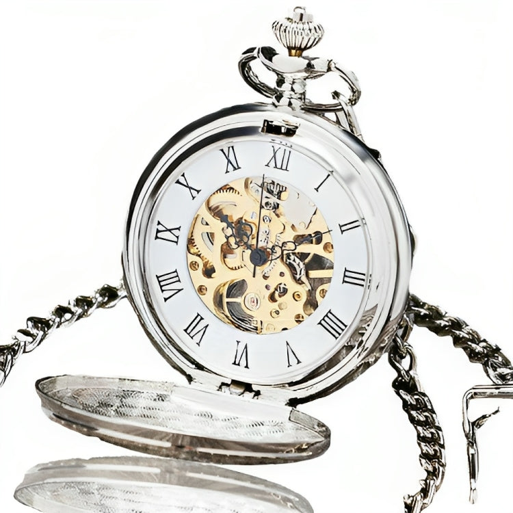 懐中時計 - シルバーパンク