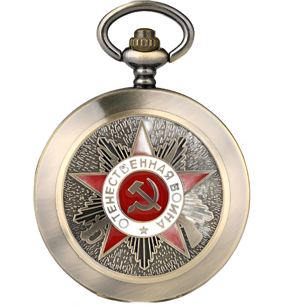 古いロシアの懐中時計