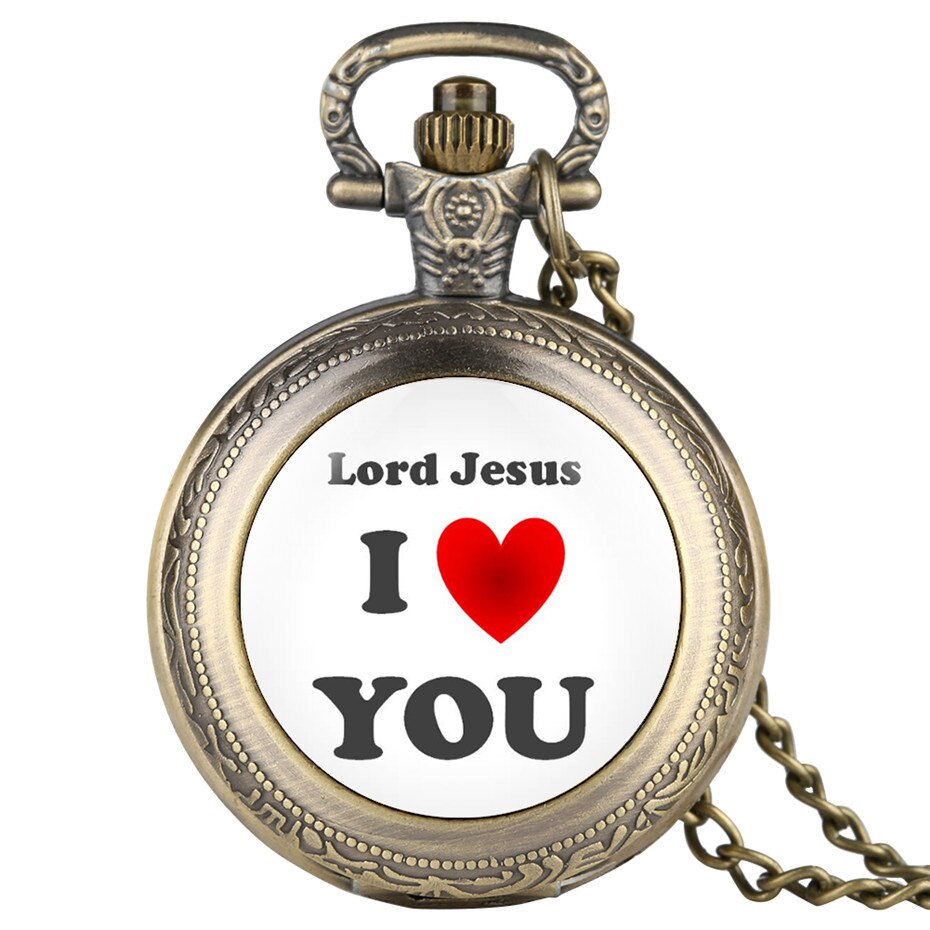 LOVE JESUS ​​pocket watch